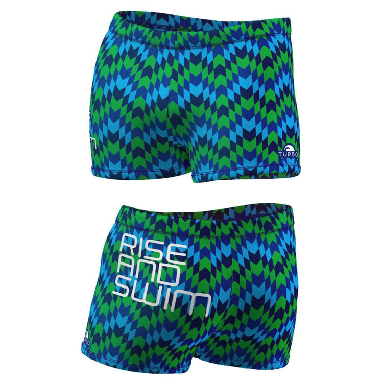 TURBO Boxer Rise And Swim - 73017116 Mens Swim Trunks / Shorts