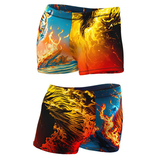 TURBO Boxer Full Sauvage - 73183516 Mens Swim Trunks / Shorts