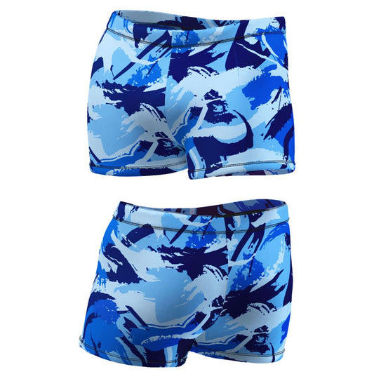 TURBO Boxer Full Ocean Brush - 73231016 Mens Swim Trunks / Shorts