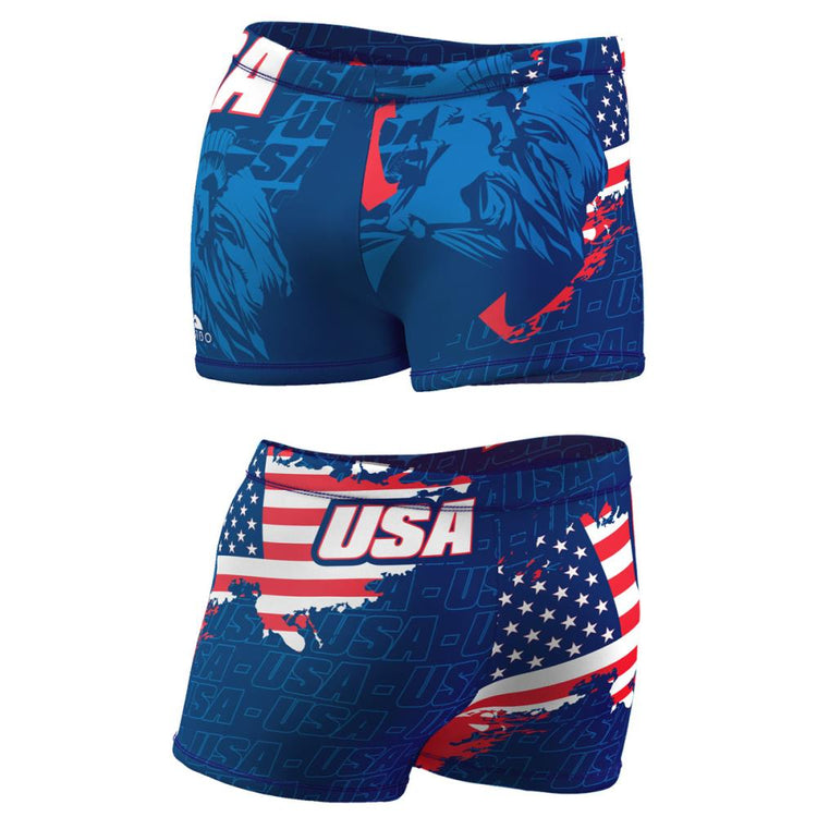 TURBO Boxer Usa - 7958316 Mens Swim Trunks / Shorts