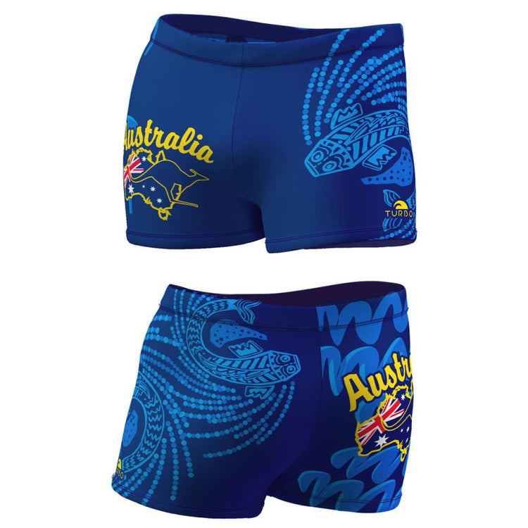 TURBO Boxer Australia Oceanic - 7983416 Mens Swim Trunks / Shorts