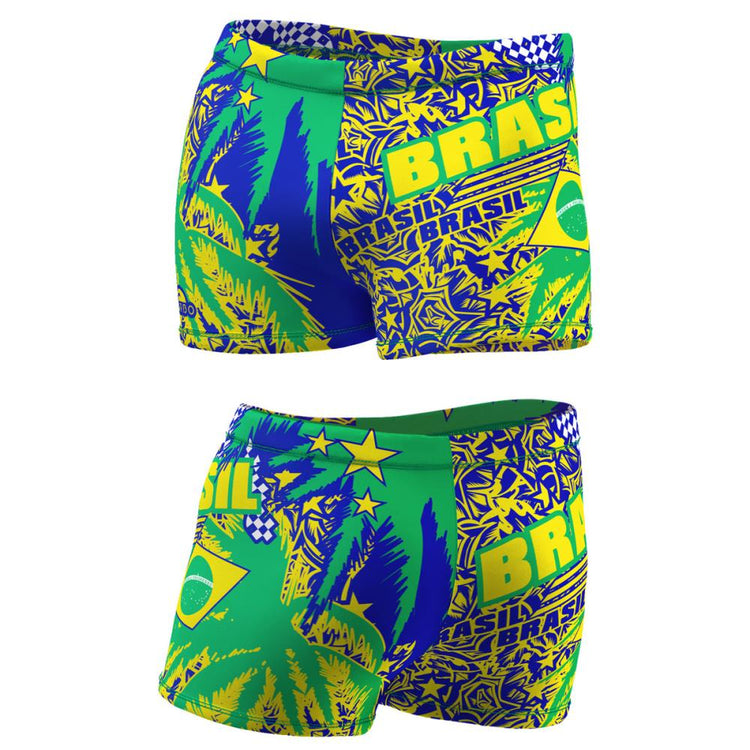 TURBO Boxer Brasil Palmera - 7989116 Mens Swim Trunks / Shorts