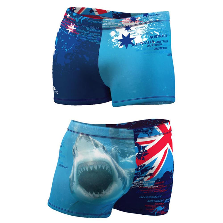 TURBO Boxer Shark Australia 2015 - 7995016 Mens Swim Trunks / Shorts