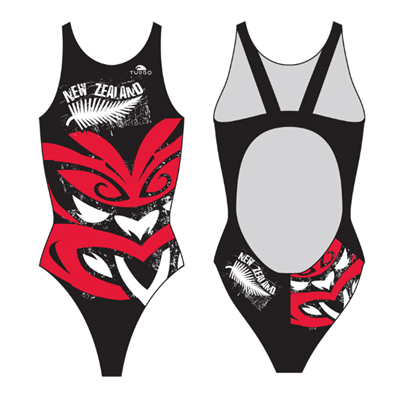 TURBO SWIMSUIT SWIMMING WOMEN NEW ZEALAND TRAIL-MASK 2017