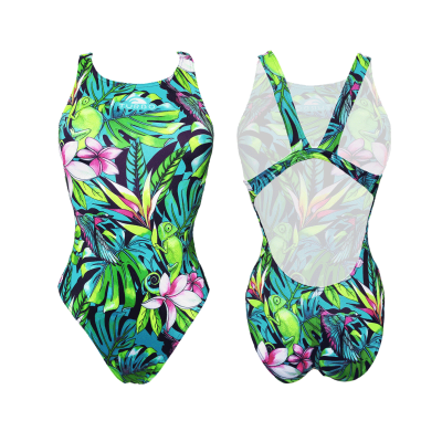 TURBO SWIMSUIT SWIMMING WOMEN JUNGLE BIRD
