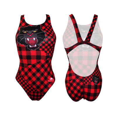 TURBO SWIMSUIT SWIMMING WOMEN RED TIGER