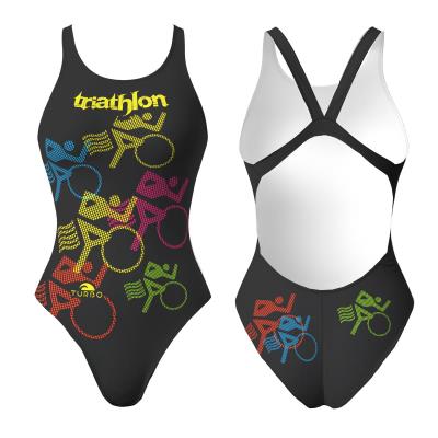 TURBO SWIMSUIT SWIMMING WOMEN TRIATHLON - BICIS