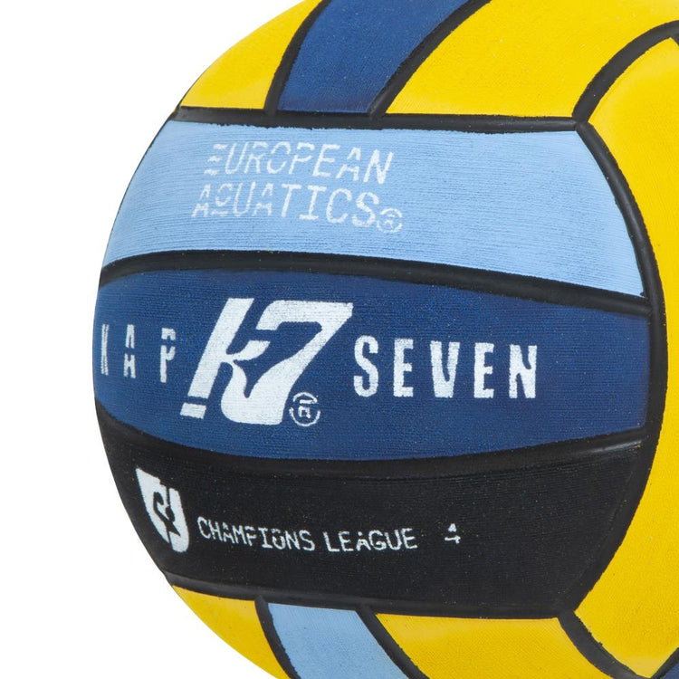 KAP7 - CHAMPIONS LEAGUE Womens Water Polo Ball - Size 4 - Multicoloured