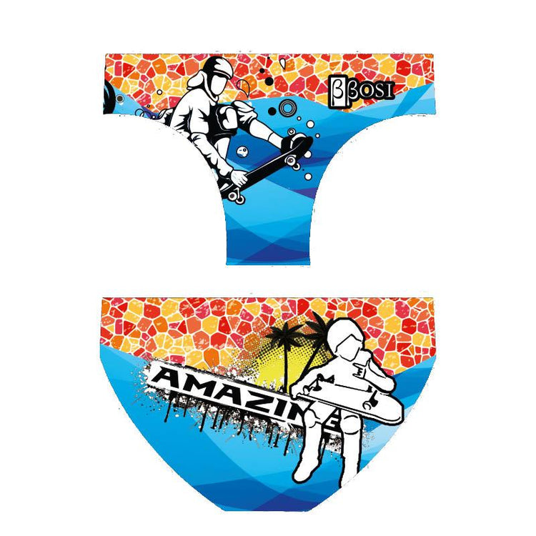 BBOSI Skater - Mens Suit - Water Polo