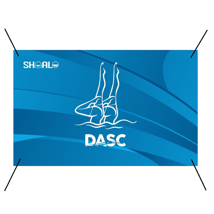 SHOALO Customised - Denton Artistic Swimming Team Banner / Flag 159cm x 100cm