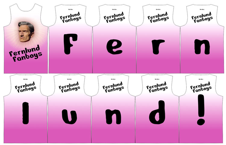 SHOALO Custom Design - Fernlund Unisex UWH / UWR Vest (Singlet / Jersey)
