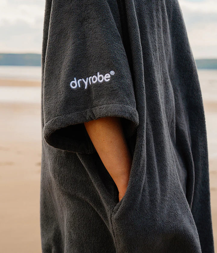Dryrobe® Dark Slate Organic Towel Changing Robe