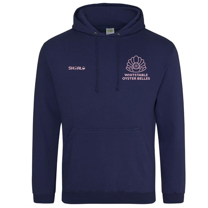 SHOALO Customised - Whitstable Oyster Belles Unisex Hoody / Hoodie (no zip) - various colours