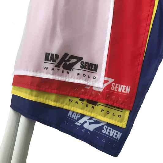 Kap 7 - Referee / Officials Water Polo Flags - Set of 4