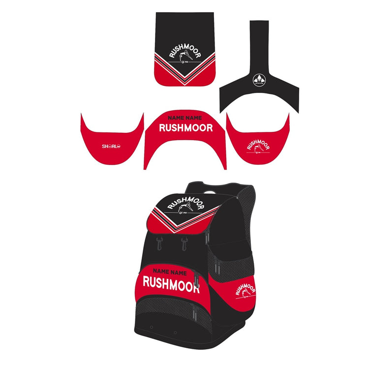 SHOALO Customised - Rushmoor Artistic LARGE Backpack / Rucksack + NAME