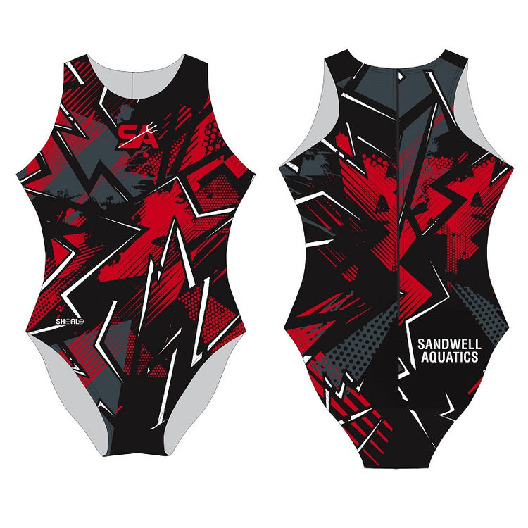 SHOALO Customised - Sandwell Aquatics Womens Water Polo Suits