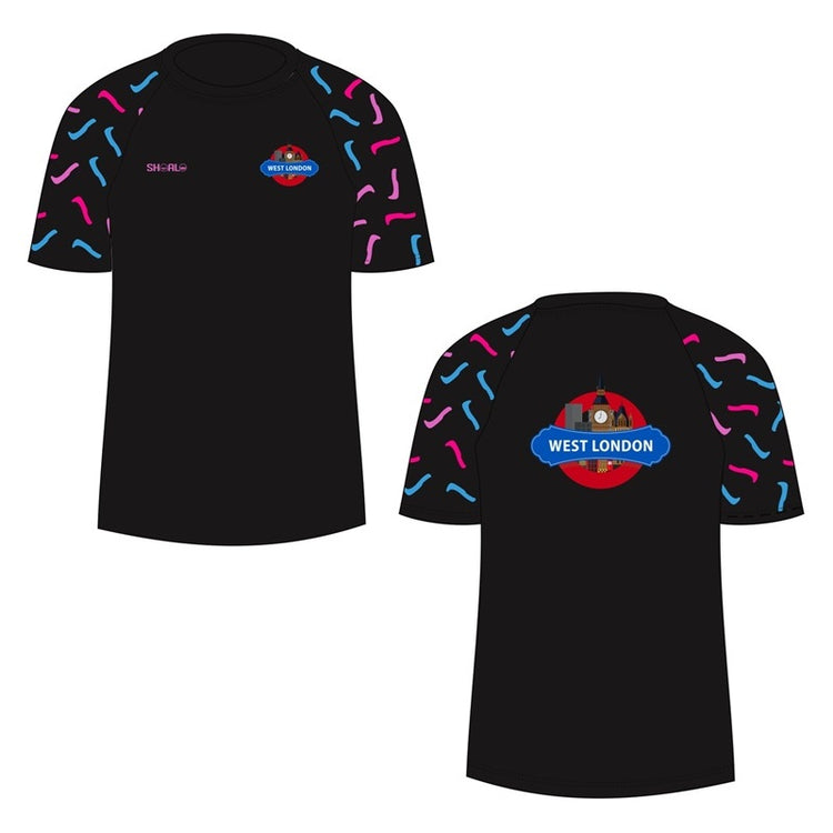 SHOALO Customised - West London Unisex MESH T-Shirt