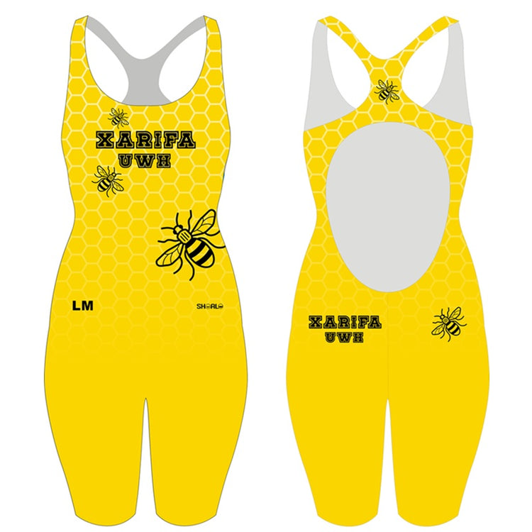 SHOALO Customised - Xarifa Olympicback Kneeskin Suit + INITIALS