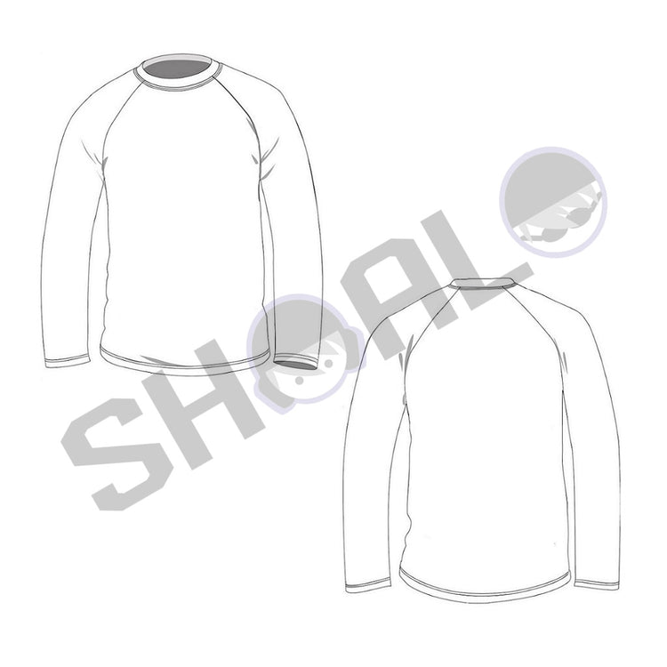 SHOALO Custom Design - Unisex Sports Long Sleeve Shirt