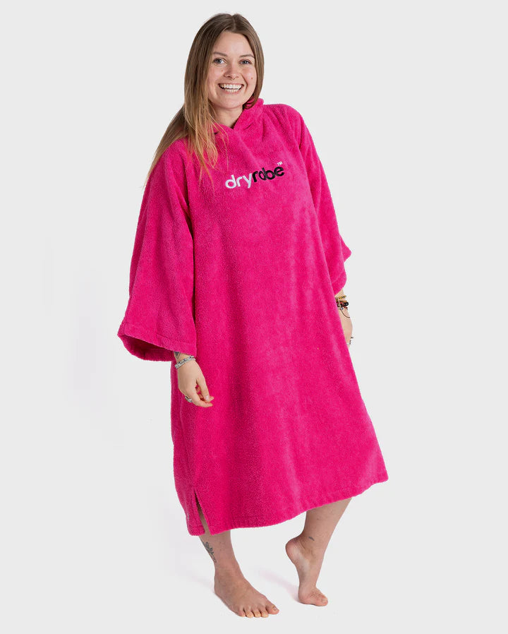 Dryrobe® Pink Organic Towel Changing Robe