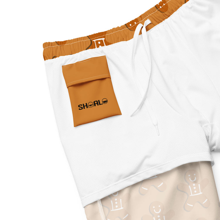 SHOALO Gingerbread - Men's Swimming Shorts