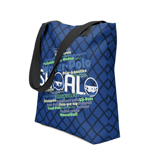 SHOALO Water Polo Language - Tote Bag (15″ × 15″)