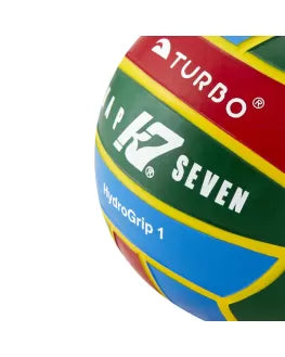 Turbo KAP7 Kids / Children's FUN SIZE Youth / Junior Water Polo Ball - Size 1 - Multicoloured
