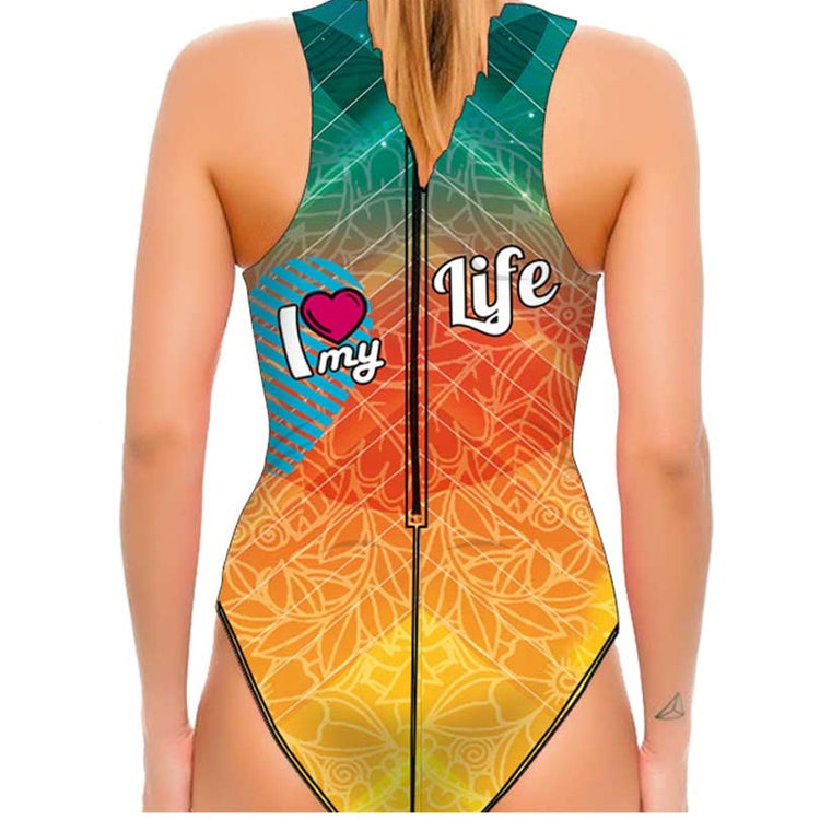 .IN_STK - BBOSI I Love My Life - Womens Water Polo Suits / Costume