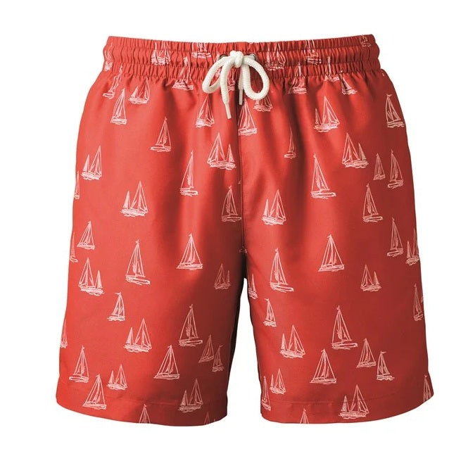 SHOALO Boats - Mens Swimming / Beach Shorts