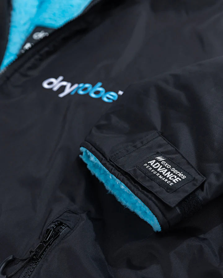 Dryrobe® Black Blue Advance Changing Robe