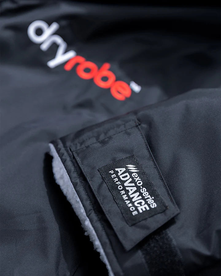 Dryrobe® Black Grey Advance Changing Robe