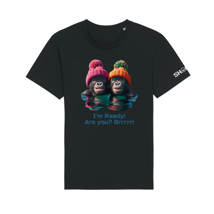 SHOALO - Are You Ready? Premium Organic Cotton Unisex T-Shirt - 2 PACK