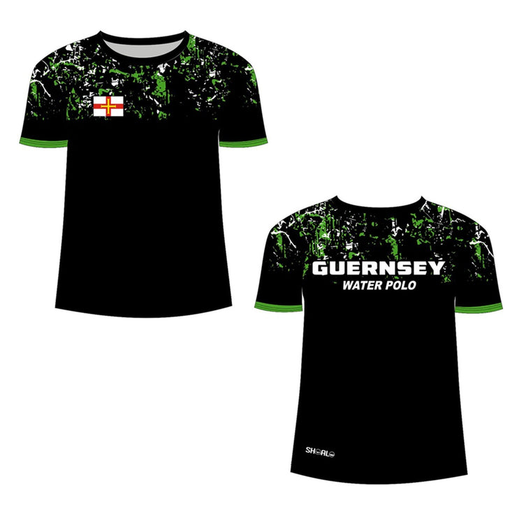 SHOALO Customised - Guernsey Unisex MESH T-Shirt
