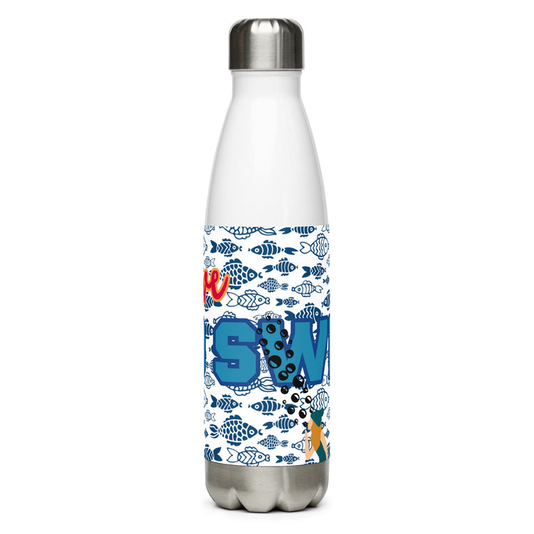 SHOALO Open Water Swimmer - Stainless Steel Water Bottle (500ml)