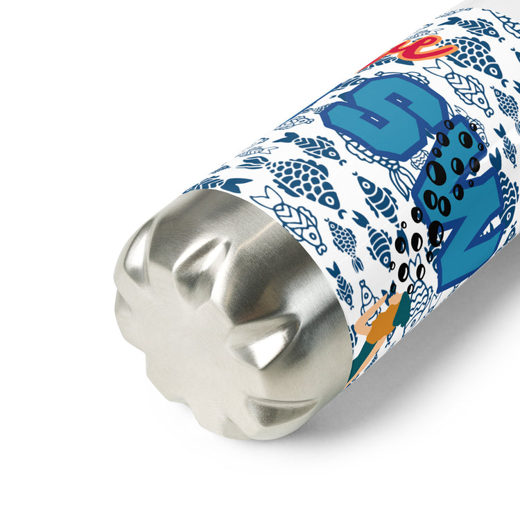 SHOALO Open Water Swimmer - Stainless Steel Water Bottle (500ml)