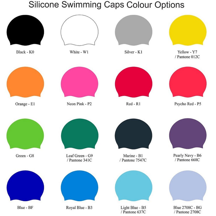 SHOALO Custom Design - Silicone Swimming Caps / Hats