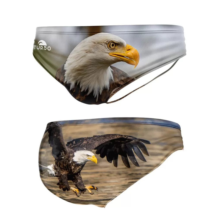 TURBO Eagle - 732458 - Mens Suit - Water Polo Swimming Trunks