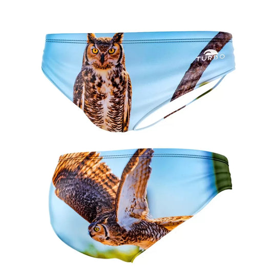 TURBO Owl Silent Wings - 732453- Mens Suit - Water Polo Swimming Trunks