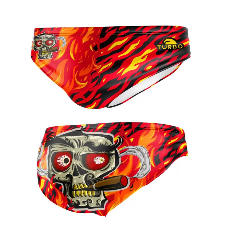 TURBO Skull Fire - 731951 - Mens Suit - Water Polo