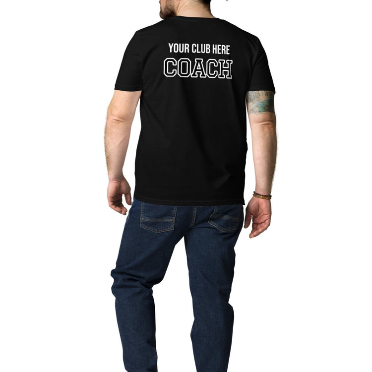 SHOALO Coach - Organic Cotton Men's T-Shirt - CUSTOMISE ME! Various Colours