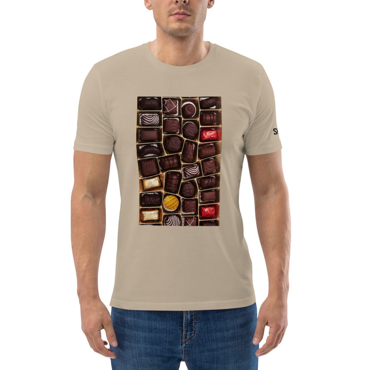 SHOALO Chocolates - Organic Cotton Men's T-Shirt