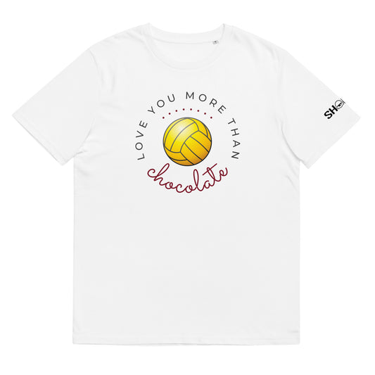 SHOALO Love You More Than Chocolate - Organic Cotton Men's T-Shirt (Various Colours)