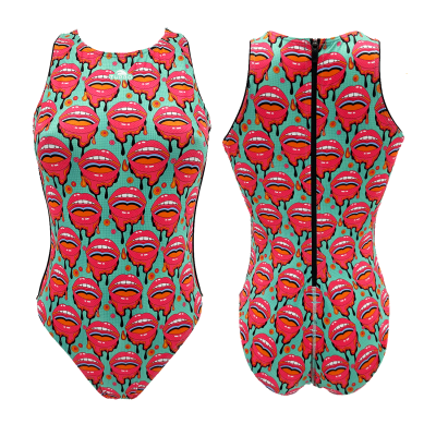 TURBO Comic Smile - 831227 - Womens Water Polo Suits / Costume