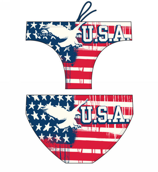 TURBO - 730071-0807 - Mens Suit - Water Polo