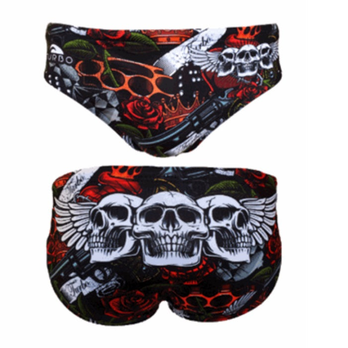 TURBO Old Tattoo - 730642-0008 - Mens Suit - Water Polo