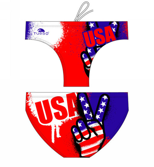 TURBO - 79414-0806 - Mens Suit - Water Polo