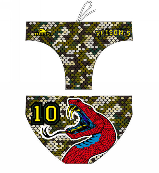 TURBO - 79442 - Mens Suit - Water Polo