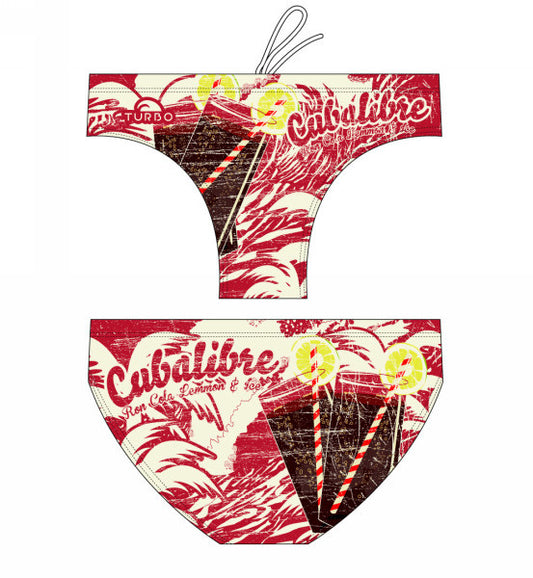 TURBO Cuba Libre 2013 - 799900-0099 - Mens Water Polo Suit