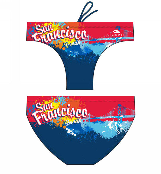 TURBO San Francisco 799620099 Mens Suit Water Polo