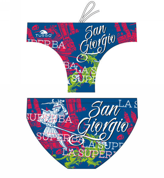 TURBO - 79977-0007 - Mens Suit - Water Polo